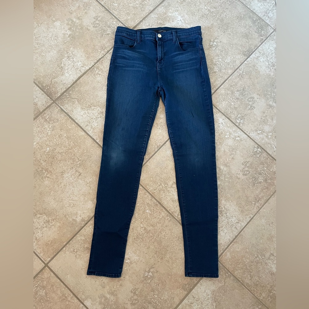 Jbrand Maria dark wash skinny Jean 30